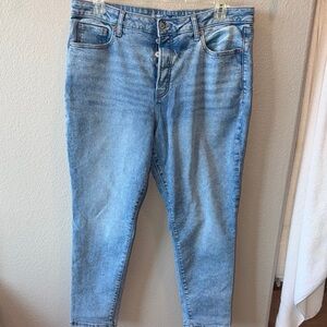 Old Navy High Rise O.G. Straight Secret-Smooth Pockets